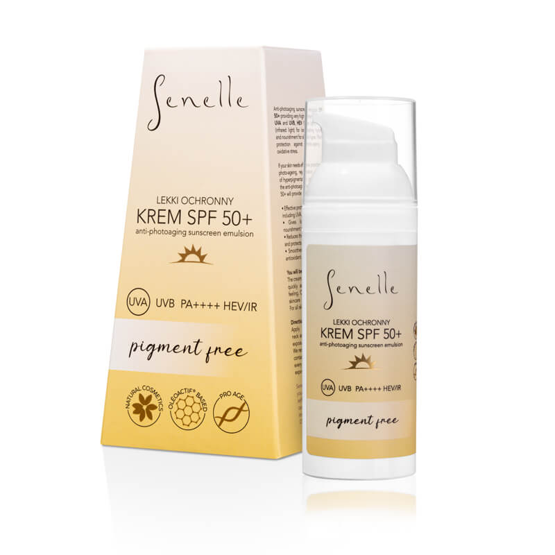Lekki Ochronny Krem SPF50+