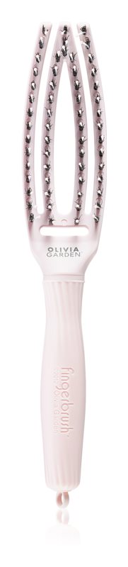 Szczotka do Włosów Finger Brush Pastel Pink