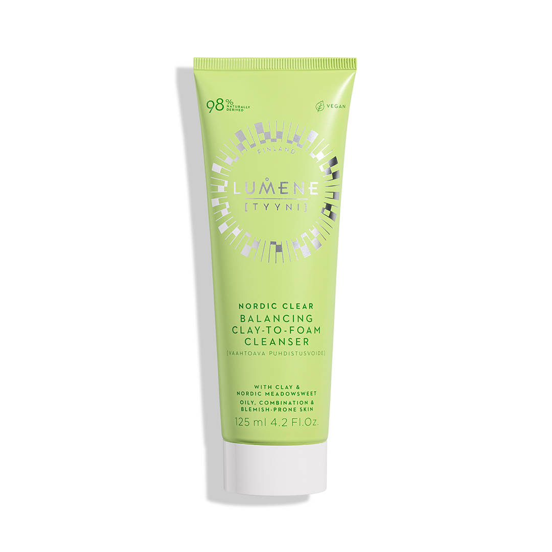 Nordic Clear Balancing Clay-to-Foam Cleanser