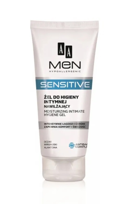 Men Sensitive Żel do Higieny Intymnej Nawilżający