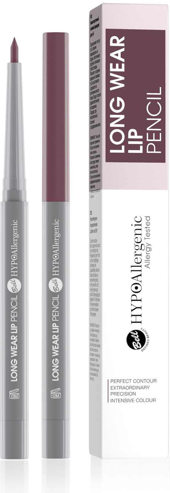 HYPOAllergenic Long Wear Lip Pencil Konturówka do Ust 06