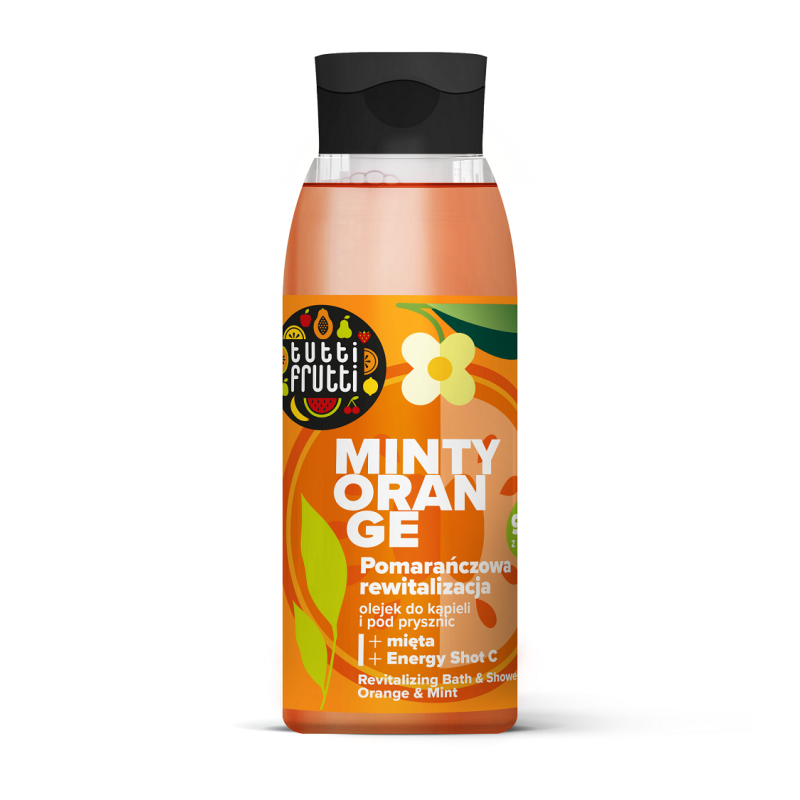 TUTTI FRUTTI Olejek do Kąpieli Minty Orange