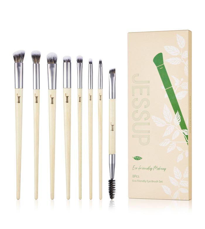 T328 Zestaw 8 Pędzli Eco-Friendly Makeup