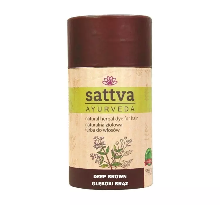 Naturalna Henna - Ziołowa Farba do Włosów Deep Brown