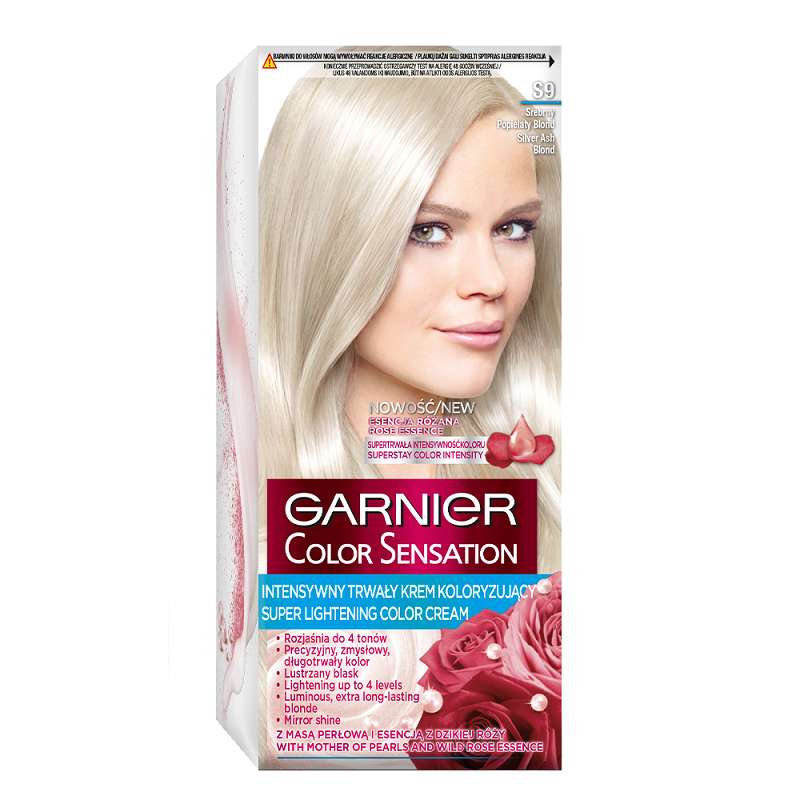 Color Sensation superrozjaśniający krem koloryzujący S9 Srebrny Popielaty Blond