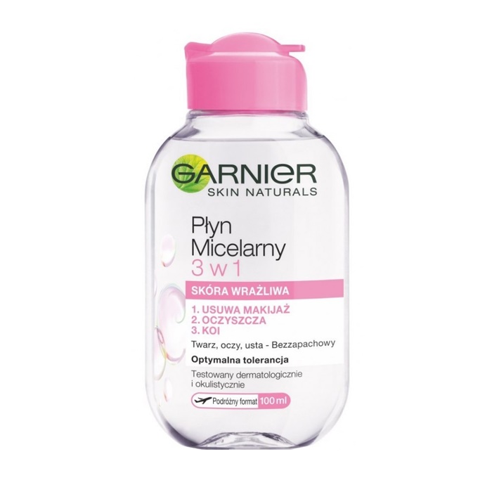 Skin Naturals Płyn Micelarny 3w1 Skóra Wrażliwa