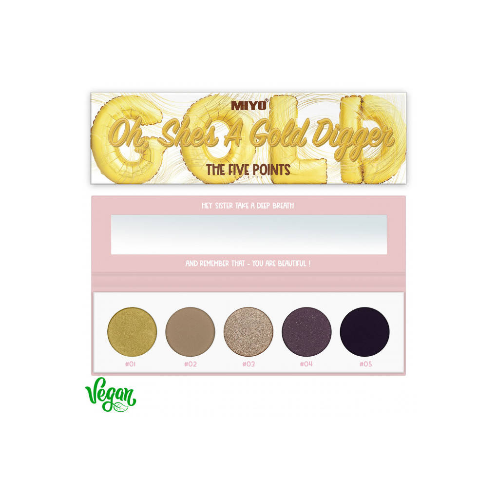 Five Points Paleta Cieni do Powiek 24 Oh, She's a Gold Digger
