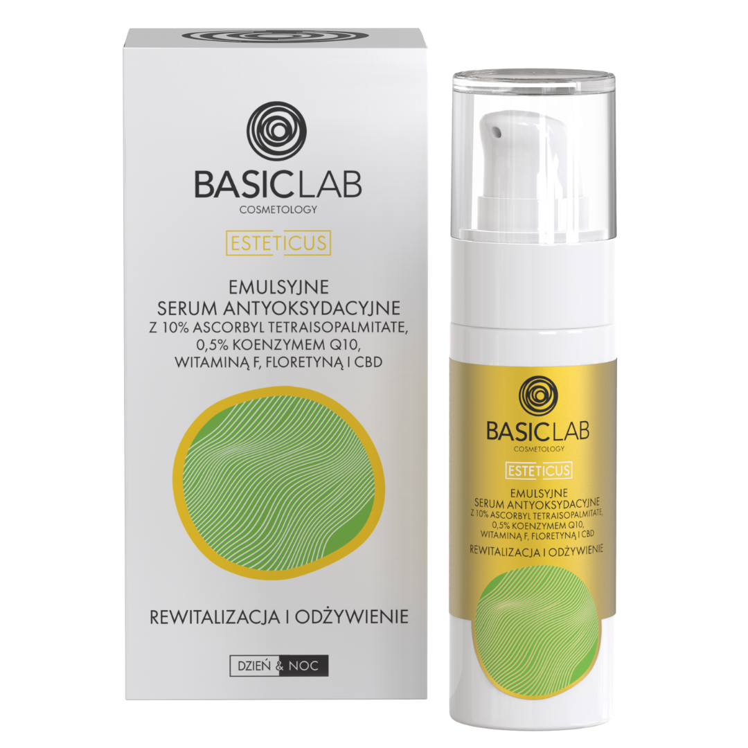 Emulsyjne Serum Antyoksydacyjne 10% Rewitalizacja i Odżywienie