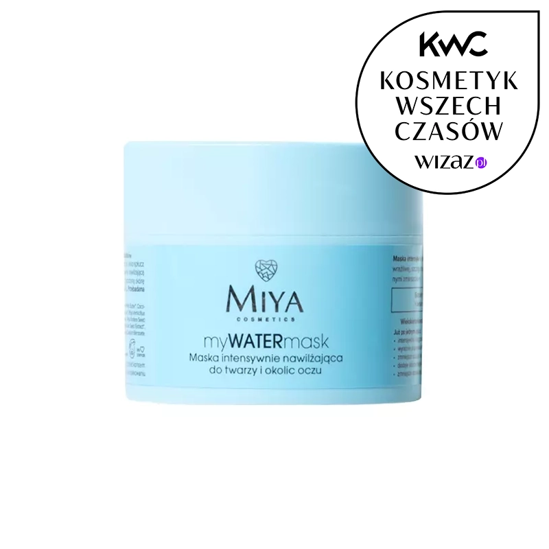 myWATERmask Maska Intensywnie Nawilżająca do Twarzy i Okolic Oczu