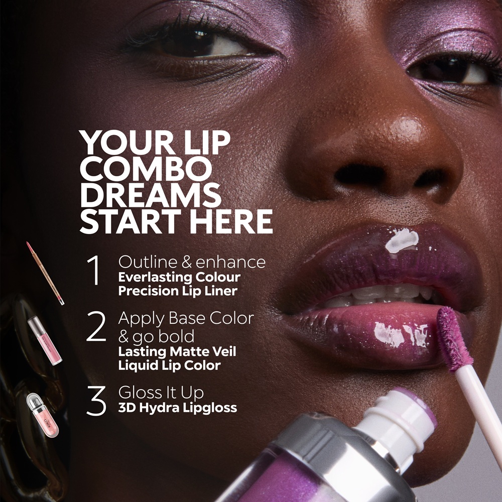Блеск для губ KIKO Milano 3D Hydra Lipgloss смягчающий, оттенок 22 Sparkling Red Garnet, 6,5 мл — фото 3