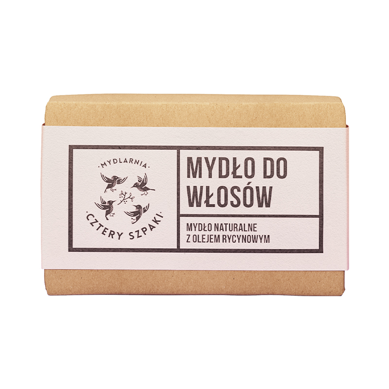 Mydło do Włosów z Olejem Rycynowym