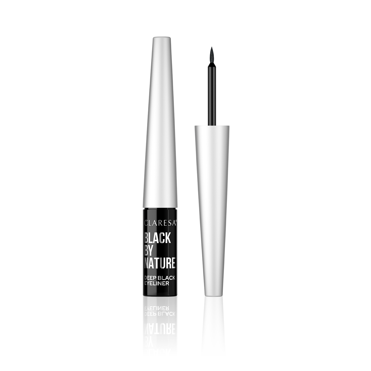 Black by Nature Eyeliner w Płynie Czarny