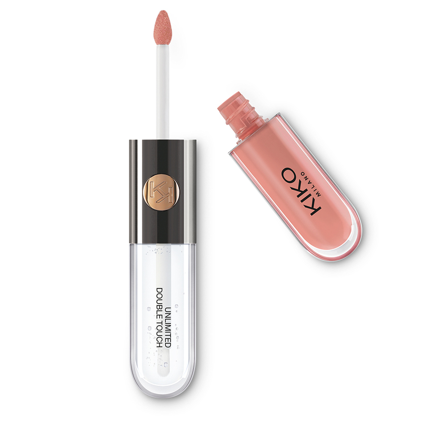 Unlimited Double Touch Płynna Pomadka do Ust 102 Satin Rosy Beige