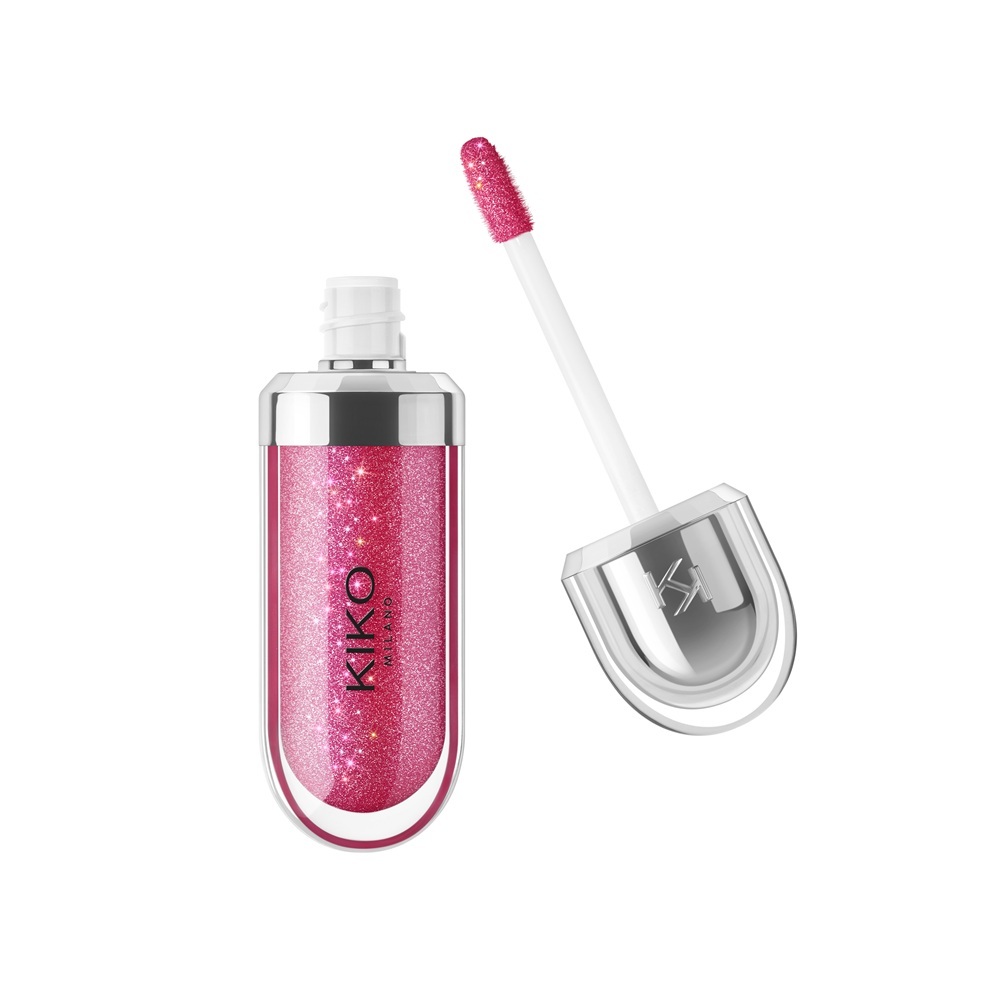 Блеск для губ KIKO Milano 3D Hydra Lipgloss, смягчающий, оттенок 10 Sparkling Strawberry, 6,5 мл