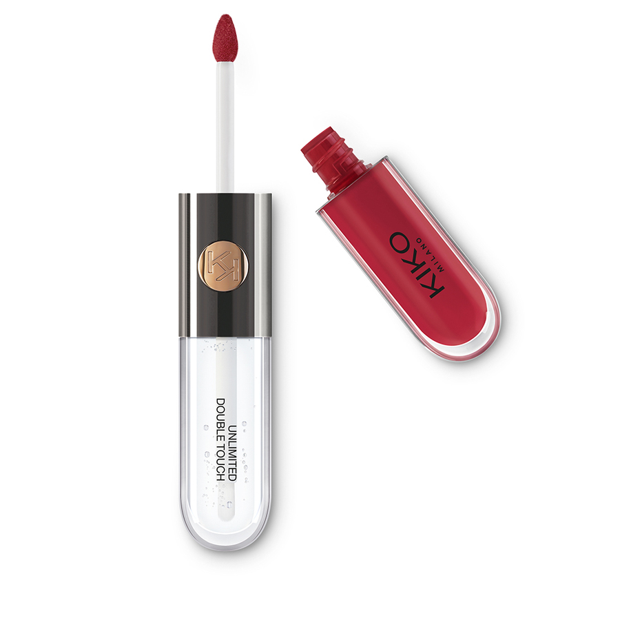 Unlimited Double Touch Płynna Pomadka do Ust 108 Satin Currant Red