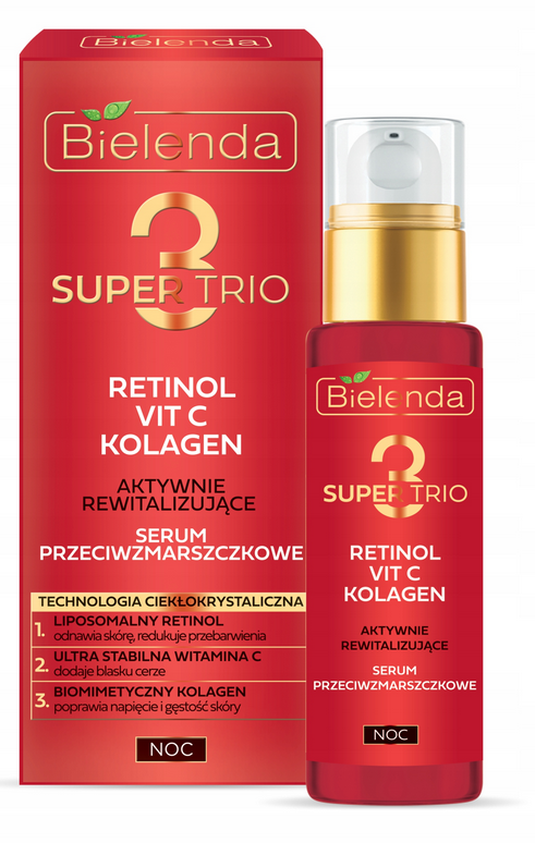 Super Trio Serum Przeciwzmarszczkowe na Noc