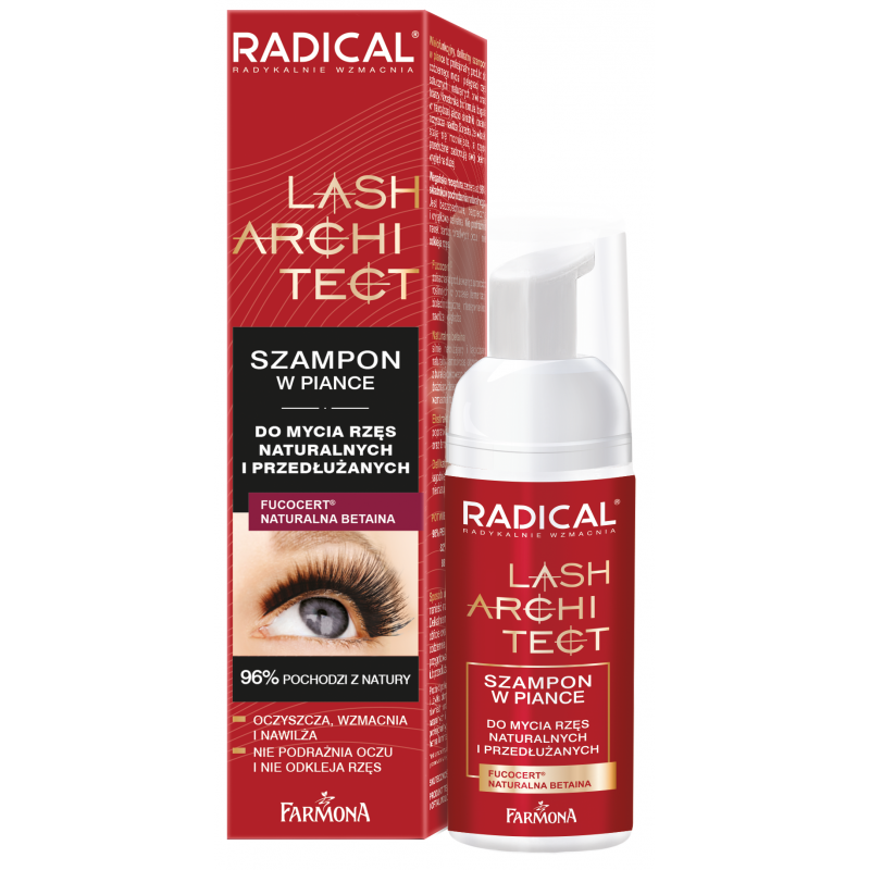 Radical Lash Architect Szampon w Piance do Mycia Rzęs