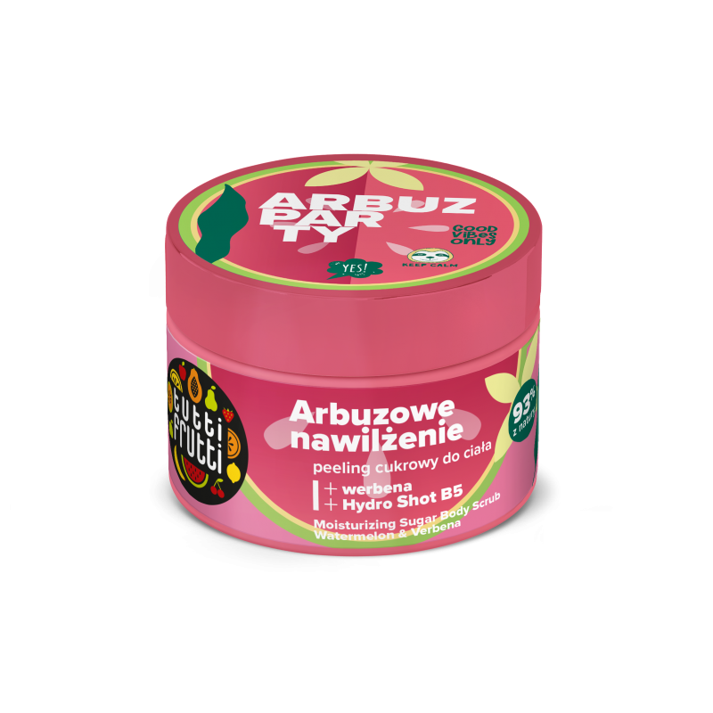 TUTTI FRUTTI Arbuz Party Arbuzowe Nawilżenie Peeling do Ciała