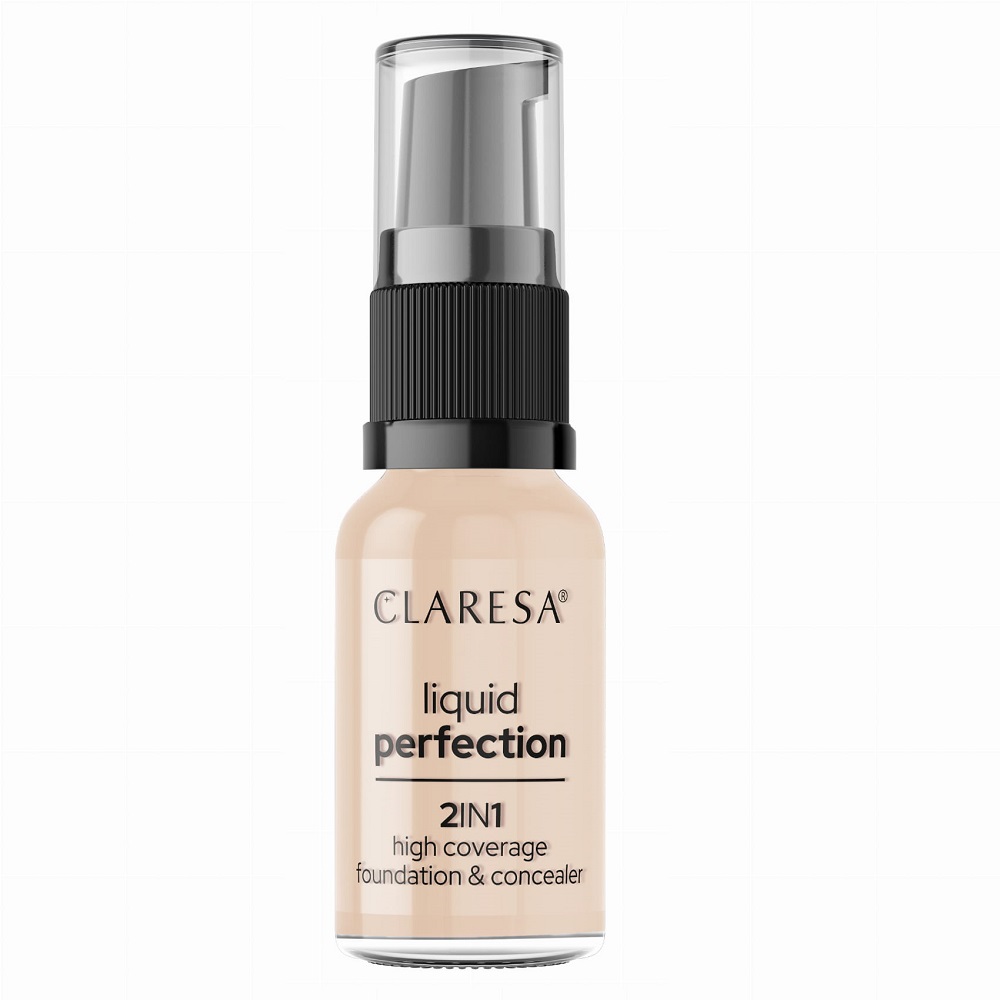 Liquid Perfection 2in1 podkład mocno kryjący odcień 102 Warm