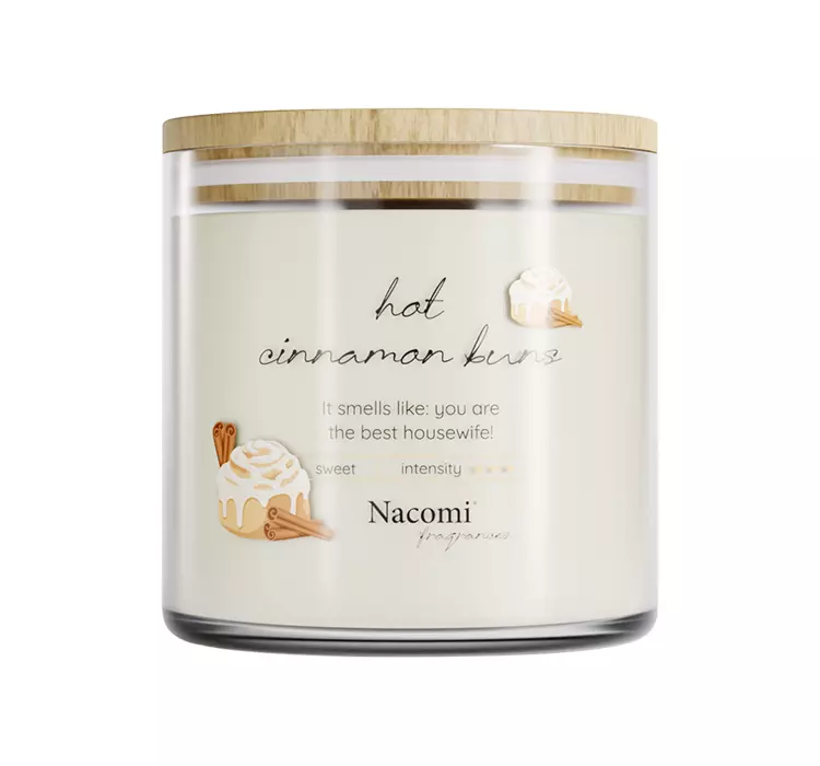Fragrances sojowa świeca zapachowa Hot Cinnamon Buns