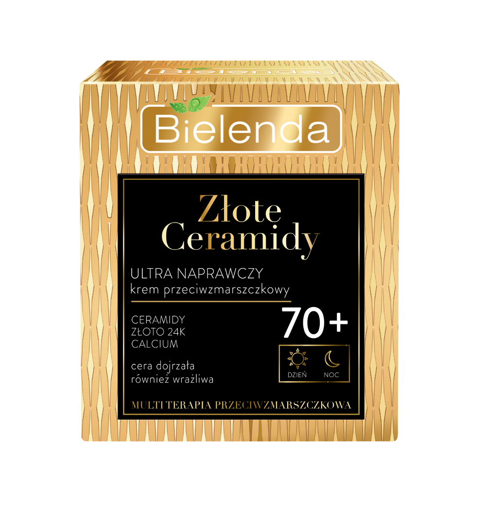 Złote Ceramidy Krem do Twarzy 70+