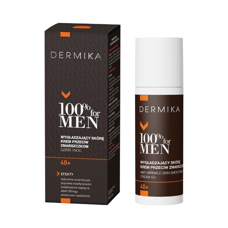 100% for Men Krem Wygładzający 40+