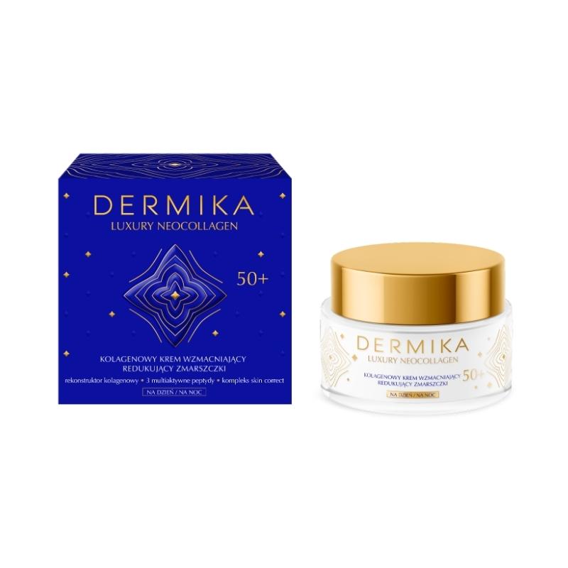 LUXURY NEOCOLLAGEN Kolagenowy Krem Wzmacniający 50+ na Dzień i na Noc