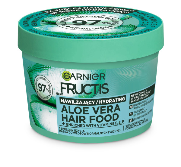 Fructis Hair Food Maska do Włosów Aloe Vera