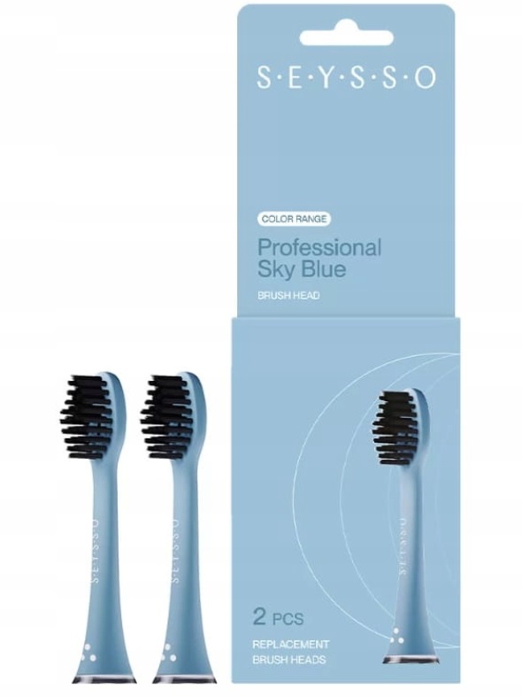 Sky Blue Końcówki Wymienne do Szczoteczki Sonicznej