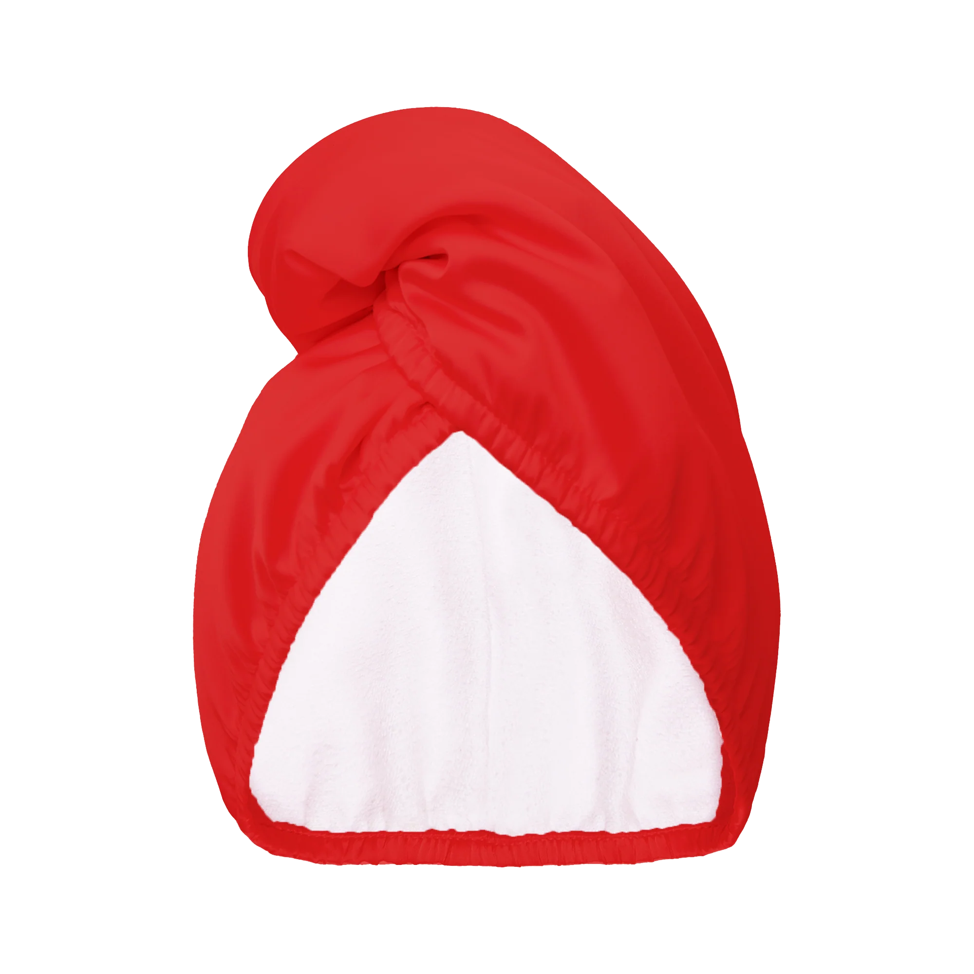 Hair Wrap Satin Red - Satynowy Czerwony Turban Do Włosów