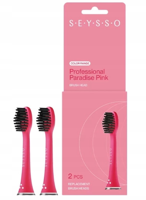 Pink Paradise Końcówki Wymienne do Szczoteczki Sonicznej