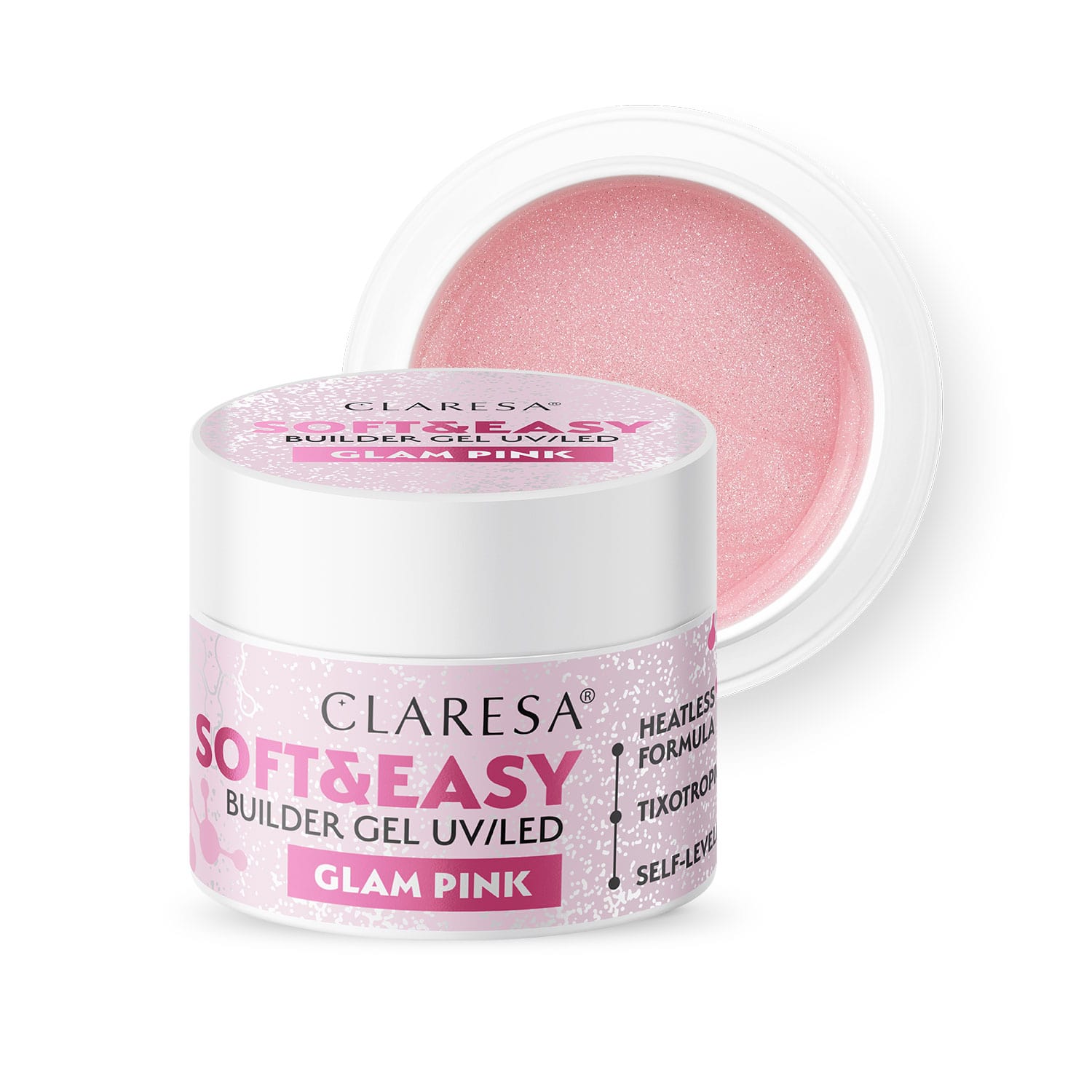 Soft&Easy Builder Gel żel budujący Glam Pink