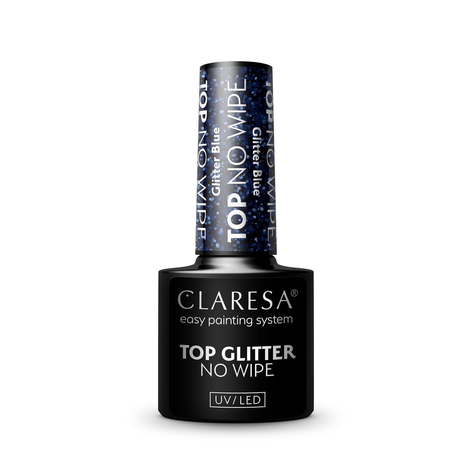 Top no Wipe Glitter Blue
