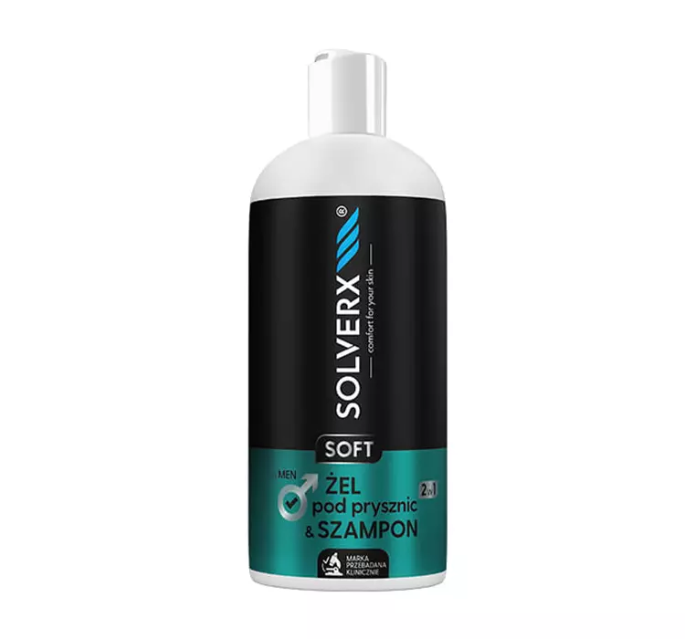 Men Soft Żel pod Prysznic & Szampon 2w1