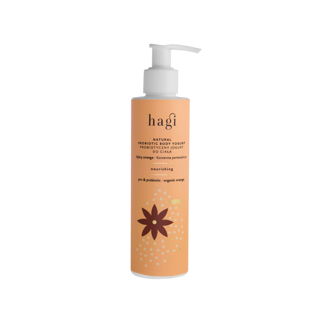 Natural Probiotic Nourishing Body Yogurt Spicy Orange