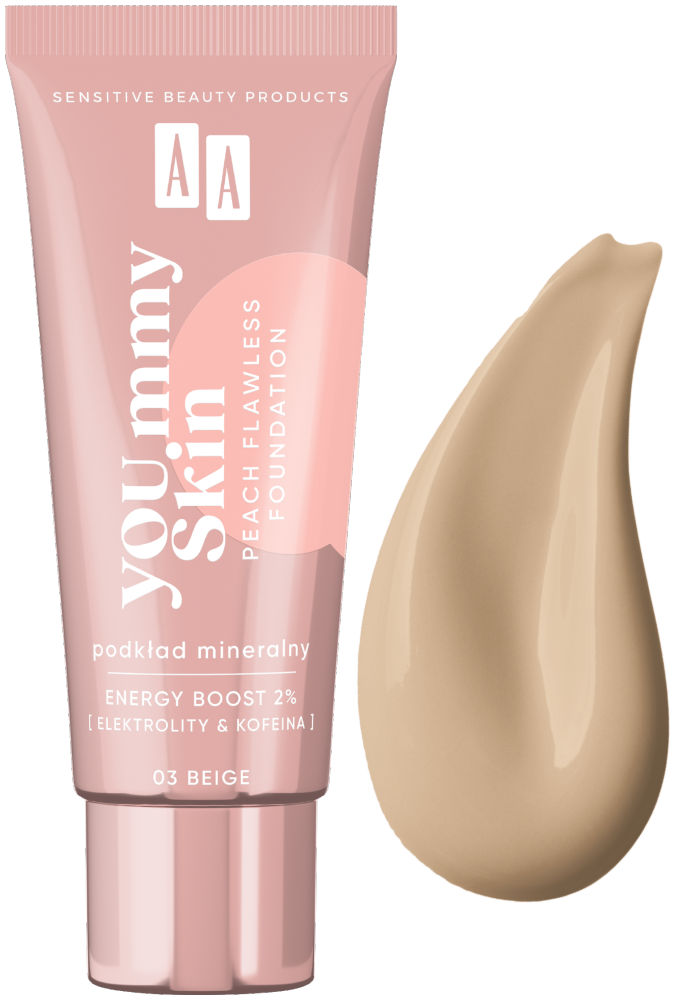 YOU.mmy Skin Peach Flawless Podkład 03 Beige