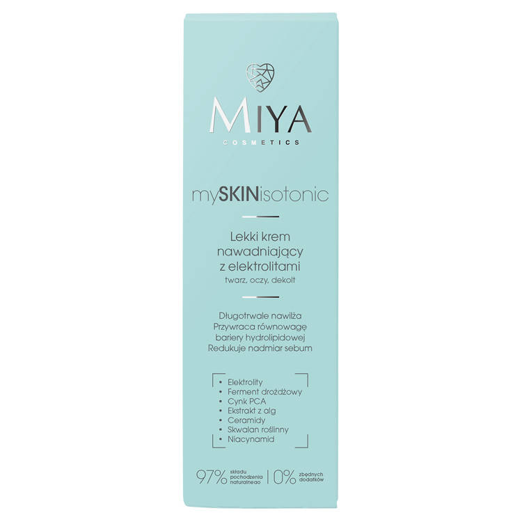 mySKINisotonic Lekki Krem Nawadniający z Elektrolitami