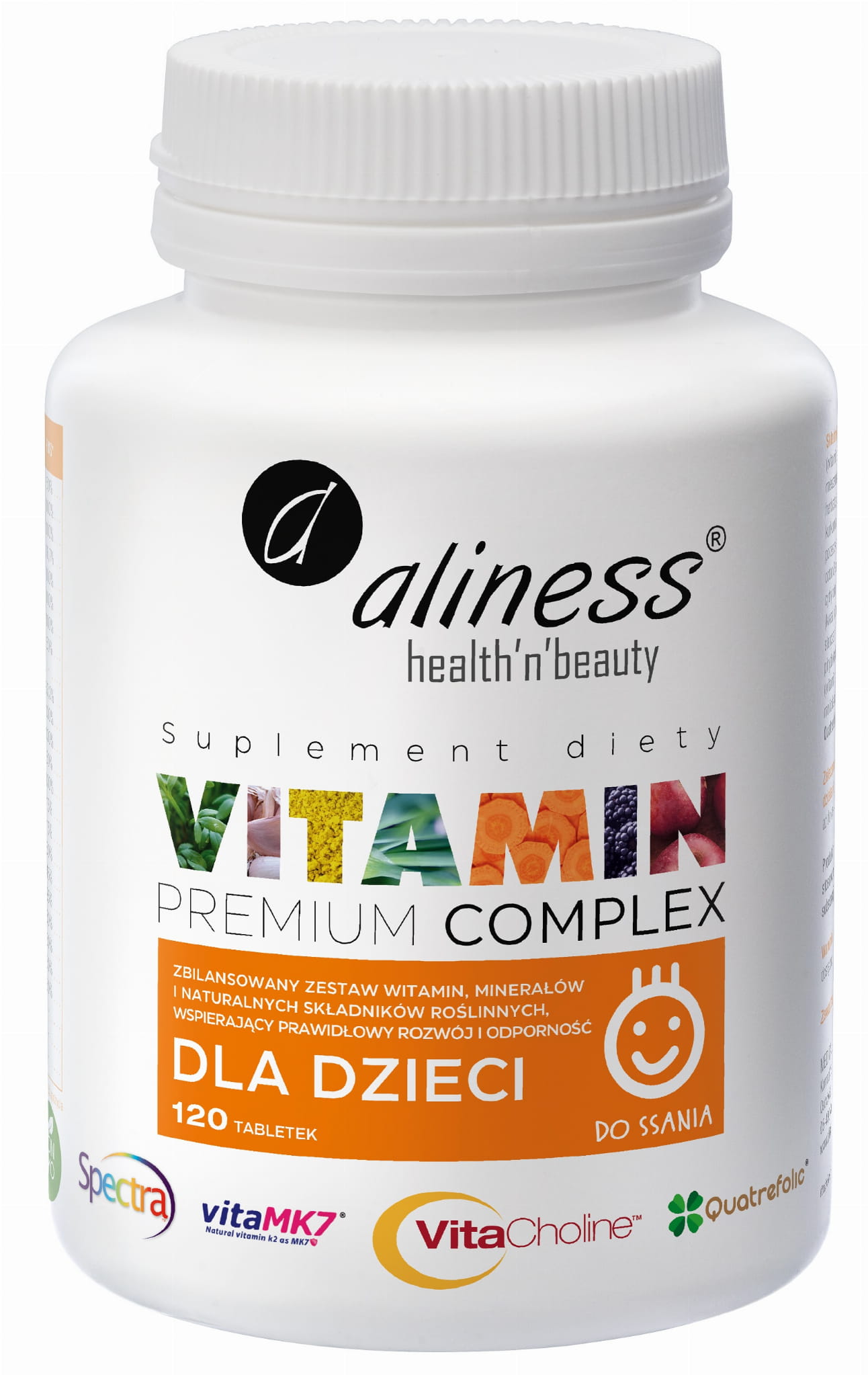 Suplement Diety Vitamin Premium Complex dla Dzieci 120 Kapsułek