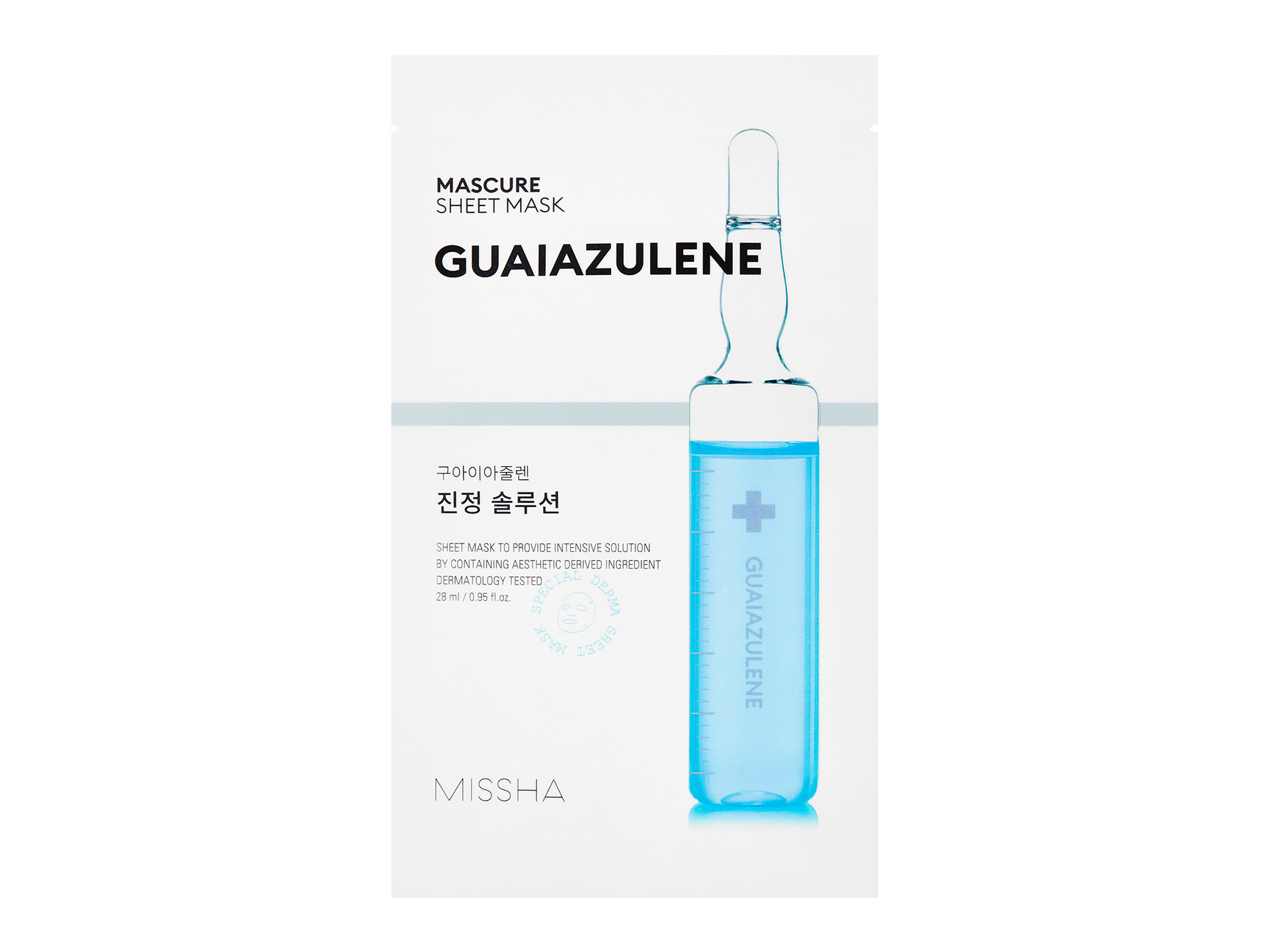 Miscure Maska w Płacie Guaiazulene