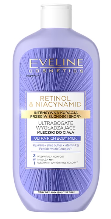 Eveline Retinol & Niacynamid Mleczko do Ciała