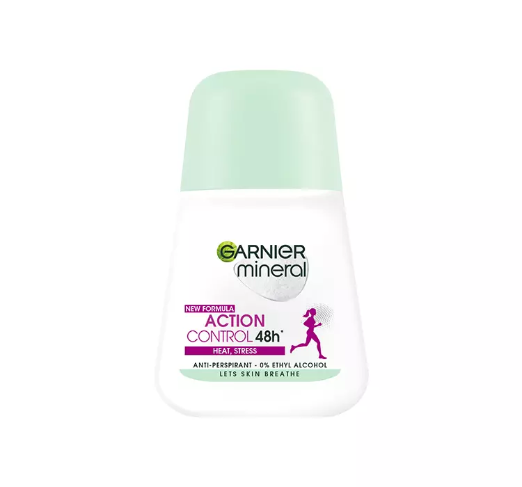Mineral Antyperspirant Roll-On Action Control 48h Heat Stress