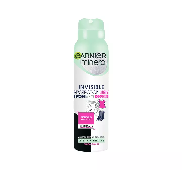 Mineral Antyperspirant Invisible Protection 48h Floral Touch