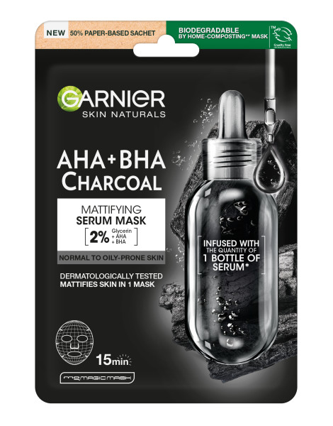 Maska w Płacie Pure Charcoal Black
