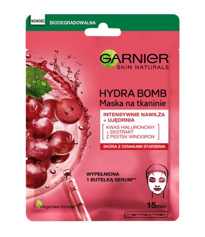 Maska w Płacie Hydra Bomb Winogrono