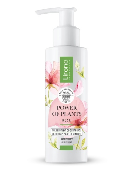 Power of Plants Olejek-Pianka do Demakijażu Rose