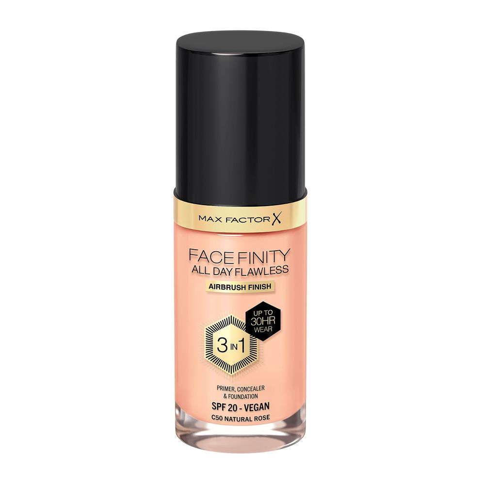 Face Finity All Day SPF20 Podkład C50 Natural Rose