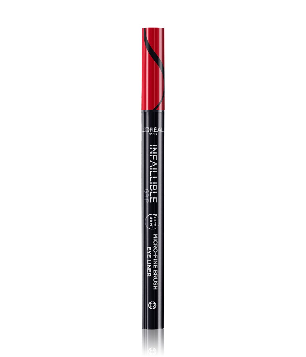 Paris Infaillible Grip 36H Micro-Fine Brush Eyeliner 01 Obsidi