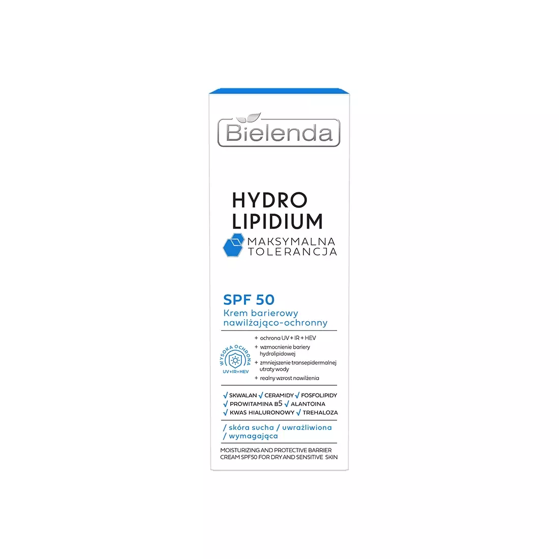 Hydro Lipidium Krem Barierowy Nawilżająco-Ochronny SPF50+
