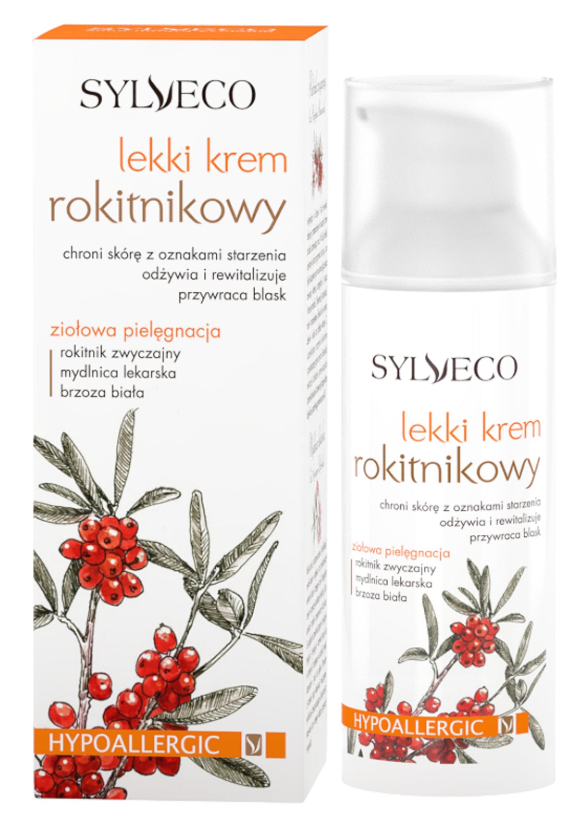 Lekki krem rokitnikowy