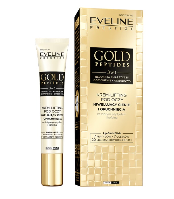 Eveline Gold Peptides 3w1 Krem-Lifting pod Oczy